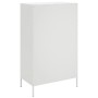 Weißer Stahlschrank 68x39x113 cm von , Sideboards - Ref: Foro24-842975, Preis: 127,81 €, Rabatt: %