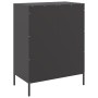 Aparador de acero negro 68x39x89 cm de , Aparadores - Ref: Foro24-842982, Precio: 147,49 €, Descuento: %