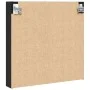 Black engineered wood display case 60x8.5x58 cm by , Shelves and shelves - Ref: Foro24-847962, Price: 40,26 €, Discount: %