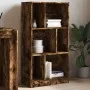 Engineered wood smoked oak bookshelf 57x28.5x107.5 cm by , Bookcases and shelves - Ref: Foro24-848007, Price: 59,28 €, Discou...
