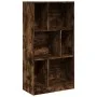 Engineered wood smoked oak bookshelf 57x28.5x107.5 cm by , Bookcases and shelves - Ref: Foro24-848007, Price: 59,28 €, Discou...