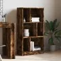Engineered wood smoked oak bookshelf 57x28.5x107.5 cm by , Bookcases and shelves - Ref: Foro24-848007, Price: 59,28 €, Discou...