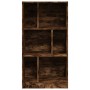 Regal aus geräucherter Eichen-Ingenieurholz 57x28,5x107,5 cm von , Bücherregale und Regale - Ref: Foro24-848007, Preis: 60,12...