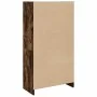 Engineered wood smoked oak bookshelf 57x28.5x107.5 cm by , Bookcases and shelves - Ref: Foro24-848007, Price: 59,28 €, Discou...