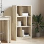 Engineered wood bookshelf in Sonoma oak, 57x28.5x107.5 cm by , Bookcases and shelves - Ref: Foro24-848005, Price: 64,28 €, Di...