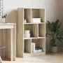 Engineered wood bookshelf in Sonoma oak, 57x28.5x107.5 cm by , Bookcases and shelves - Ref: Foro24-848005, Price: 63,28 €, Di...