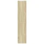 Engineered wood bookshelf in Sonoma oak, 57x28.5x107.5 cm by , Bookcases and shelves - Ref: Foro24-848005, Price: 63,28 €, Di...