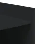Engineered wood shoe cabinet in black, 52x37.5x100 cm by , Shoe racks and shoe organizers - Ref: Foro24-848445, Price: 72,89 ...