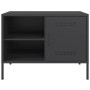 TV-Möbel aus schwarzem Stahl, 68x39x50,5 cm. von , TV-Möbel - Ref: Foro24-842994, Preis: 72,21 €, Rabatt: %