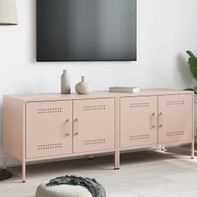 TV-Möbel, 2-teilig, rosa Stahl, 68x39x50,5 cm. von , TV-Möbel - Ref: Foro24-842937, Preis: 140,52 €, Rabatt: %