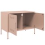 TV-Möbel, 2-teilig, rosa Stahl, 68x39x50,5 cm. von , TV-Möbel - Ref: Foro24-842937, Preis: 142,11 €, Rabatt: %
