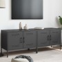 TV-Möbel 2-teilig, Schwarzstahl, 68x39x50,5 cm von , TV-Möbel - Ref: Foro24-842935, Preis: 133,48 €, Rabatt: %