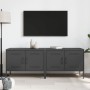 TV-Möbel 2-teilig, Schwarzstahl, 68x39x50,5 cm von , TV-Möbel - Ref: Foro24-842935, Preis: 133,48 €, Rabatt: %