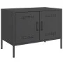 Muebles de TV 2 piezas acero negro 68x39x50,5 cm de , Muebles TV - Ref: Foro24-842935, Precio: 131,97 €, Descuento: %
