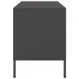Muebles de TV 2 piezas acero negro 68x39x50,5 cm de , Muebles TV - Ref: Foro24-842935, Precio: 131,97 €, Descuento: %