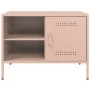 Mueble de TV acero rosa 68x39x50,5 cm de , Muebles TV - Ref: Foro24-842996, Precio: 74,77 €, Descuento: %