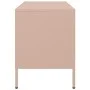 Mueble de TV acero rosa 68x39x50,5 cm de , Muebles TV - Ref: Foro24-842996, Precio: 74,77 €, Descuento: %