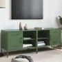 TV-Möbel, 2-teilig, Oliven-Grün, aus Stahl, 68x39x50,5 cm. von , TV-Möbel - Ref: Foro24-843003, Preis: 136,03 €, Rabatt: %