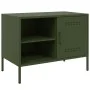 TV furniture 2 pieces olive green steel 68x39x50.5 cm by , TV Furniture - Ref: Foro24-843003, Price: 136,03 €, Discount: %