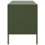 TV furniture 2 pieces olive green steel 68x39x50.5 cm by , TV Furniture - Ref: Foro24-843003, Price: 136,03 €, Discount: %