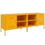 TV-Möbel, 2-teilig, aus gelbem Senf-Stahl, 68x39x50,5 cm. von , TV-Möbel - Ref: Foro24-843001, Preis: 137,40 €, Rabatt: %