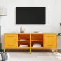 Muebles para TV 2 piezas acero amarillo mostaza 68x39x50,5 cm de , Muebles TV - Ref: Foro24-843001, Precio: 137,32 €, Descuen...