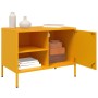 TV-Möbel, 2-teilig, aus gelbem Senf-Stahl, 68x39x50,5 cm. von , TV-Möbel - Ref: Foro24-843001, Preis: 137,40 €, Rabatt: %