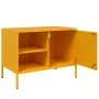 TV furniture 2 pieces yellow mustard steel 68x39x50.5 cm by , TV Furniture - Ref: Foro24-843001, Price: 135,86 €, Discount: %
