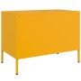 Mueble de TV de acero amarillo mostaza 68x39x50,5 cm de , Muebles TV - Ref: Foro24-842940, Precio: 79,01 €, Descuento: %