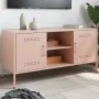 TV-Möbel aus rosa Stahl, 100,5x39x50,5 cm. von , TV-Möbel - Ref: Foro24-842989, Preis: 96,85 €, Rabatt: %