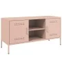 TV-Möbel aus rosa Stahl, 100,5x39x50,5 cm. von , TV-Möbel - Ref: Foro24-842989, Preis: 96,85 €, Rabatt: %