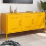 TV-Möbel aus senfgelbem Stahl, 100,5x39x50,5 cm. von , TV-Möbel - Ref: Foro24-842949, Preis: 123,00 €, Rabatt: %