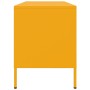 Mueble de TV de acero amarillo mostaza 100,5x39x50,5 cm de , Muebles TV - Ref: Foro24-842949, Precio: 126,60 €, Descuento: %