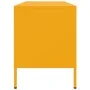 Mustard yellow steel TV stand 100.5x39x50.5 cm by , TV Furniture - Ref: Foro24-842949, Price: 118,24 €, Discount: %