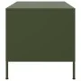 Mesa de centro acero laminado en frío verde oliva 68x50x50,5 cm de , Mesas de centro - Ref: Foro24-843034, Precio: 89,41 €, D...
