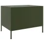 Mesa de centro acero laminado en frío verde oliva 68x50x50,5 cm de , Mesas de centro - Ref: Foro24-843034, Precio: 89,41 €, D...