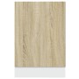 Panel para lavavajillas contrachapada color roble 45x3x67 cm de , Armarios de cocina - Ref: Foro24-849628, Precio: 18,85 €, D...