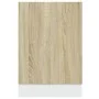 Plywood panel for dishwasher in oak color 45x3x67 cm by , Kitchen cabinets - Ref: Foro24-849628, Price: 19,12 €, Discount: %