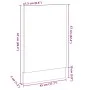 Plywood panel for dishwasher in oak color 45x3x67 cm by , Kitchen cabinets - Ref: Foro24-849628, Price: 19,12 €, Discount: %