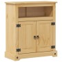 Armario de baño Corona madera maciza de pino 70x33x80 cm de , Muebles de baño - Ref: Foro24-4013405, Precio: 111,50 €