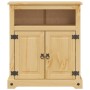 Armario de baño Corona madera maciza de pino 70x33x80 cm de , Muebles de baño - Ref: Foro24-4013405, Precio: 111,50 €
