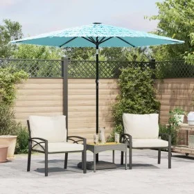 Gartenschirm mit blauem Stahlmast 268x268x226 cm. von , Sonnenschirme - Ref: Foro24-4005102, Preis: 91,79 €, Rabatt: %