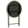Mesa de centro de ratán sintético y vidrio templado beige 60 cm de vidaXL, Mesas de jardín - Ref: Foro24-310559, Precio: 67,7...
