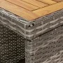 5-piece garden bar set with gray PE rattan cushions by , Garden sets - Ref: Foro24-3261499, Price: 326,37 €, Discount: %