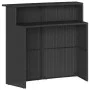 3-piece garden bar set with black PE rattan cushions by , Garden sets - Ref: Foro24-3261486, Price: 313,87 €, Discount: %