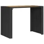 7-piece garden bar set with black PE rattan cushions by , Garden sets - Ref: Foro24-3261517, Price: 538,17 €, Discount: %