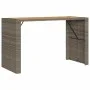 9-piece garden bar set with gray PE rattan cushions by , Garden sets - Ref: Foro24-3261520, Price: 706,22 €, Discount: %
