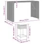 9-teiliges Gartenset für die Bar mit grauen PE-Rattan-Kissen. von , Gartensets - Ref: Foro24-3261520, Preis: 706,22 €, Rabatt: %