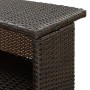 3-piece garden bar set with brown PE rattan cushions by , Garden sets - Ref: Foro24-3261484, Price: 310,17 €, Discount: %