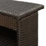 3-piece garden bar set with brown PE rattan cushions by , Garden sets - Ref: Foro24-3261484, Price: 304,41 €, Discount: %